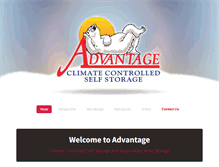 Tablet Screenshot of advantageclimatecontrol.com